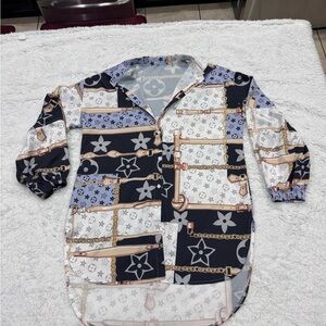 Designer Patterned Men's Shirt